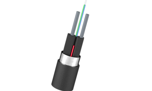 GJXFHA Bow-type drop cable for duct FTTH Drop Fiber Optic Cables FRP Strength Member LSZH